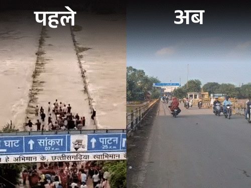 खारुन नदी की बाढ़ ने अमलेश्वर में मचाई तबाही, 200 से ज्यादा परिवार प्रभावित, लोगों को मिल रही मदद का इंतजार